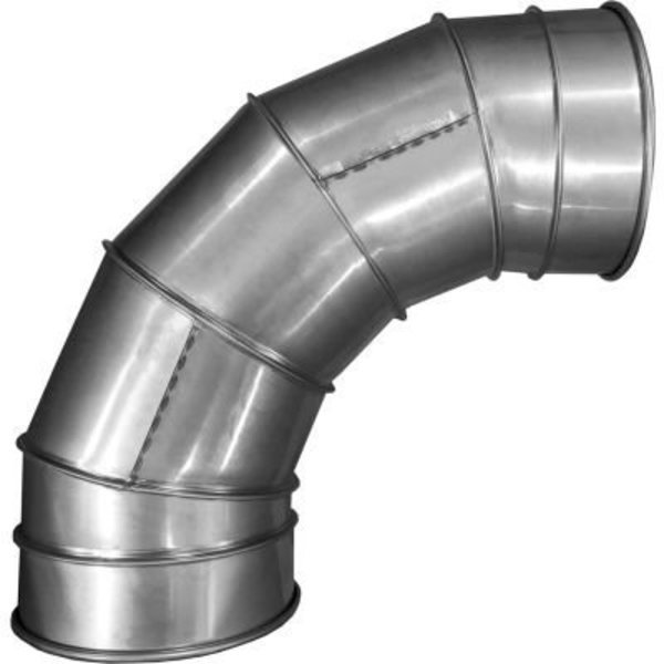 US Duct Clamp Together 90 Deg Elbow 2.5 CLR, 14